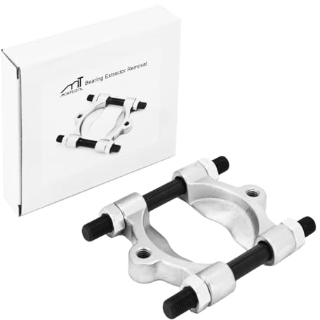 MT MORTECDTA Bearing Puller Heavy Duty 1-6inch 25-155mm Gear Pinion Splitter Separator Tool for Wheel Hub Metric 40CR Steel Drop Forged Professional Remover for Universal Car Applications