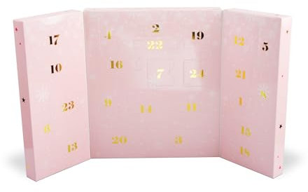 GLOSS ! Make-up-Adventskalender – Make-up-Set für Frauen, Geschenkset – Geschenkidee, Geburtstag, Weihnachten, Lehrerin - VINTAGE