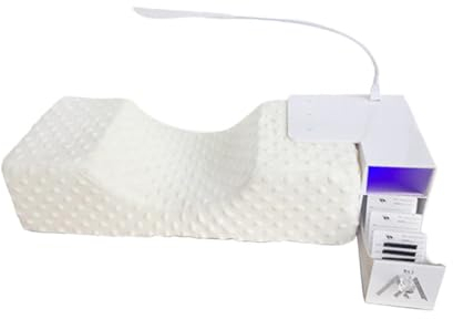 TOPBATHY U-förmiges Beauty Curve Kissen Mit Glatter Oberfläche Für Salon Und Zuhause Ergonomisches Nackenstützkissen Zur Entlastung Von Nacken Und Schultern Hautfreundliches Komfortables Wi