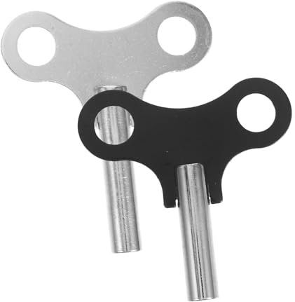 WHAMVOX 2stücke Uhrenaufzugsschlüssel Aus Stahl Ersatz Schlüssel Für Uhrenwicklung Professionelles Uhrenwerkzeug Für Uhrenreparatur Robustes Metallteil Für Heimuhren