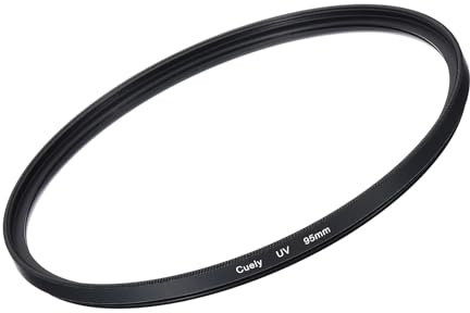 QUARKZMAN Filtro de Lente UV Protector de Cámara con Revestimiento de Múltiples Capas 95mm HD Hidrofóbico Resistente a los Arañazos para Lente de Fotografía de Cámara 1 Pieza