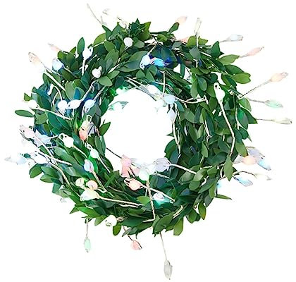 Lurrose 1 Stück Rattan-Lampe nachtlampe Partylampe Lampenlichtverzierung Rattan dekoratives Licht Rattanlicht atmosphärisches Licht Partyzubehör Festivallichter PVC Colorful