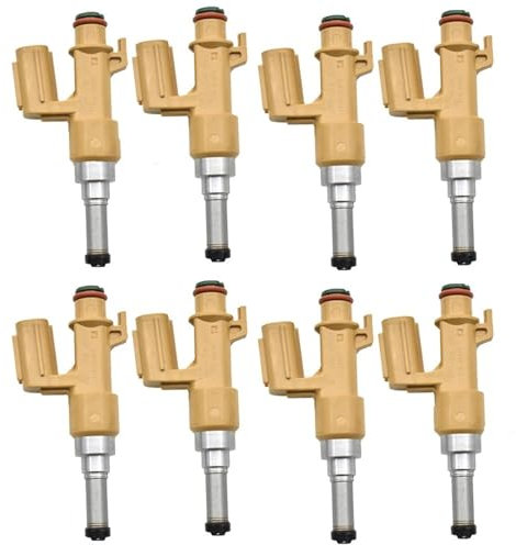 Iniettori Carburante 8 Pezzi Iniettori Carburante 23250-0S020 23209-0S020 Per Toyota Per Tundra Per Sequoia 5.7L V8 23250-38040 23209-09150 Auto Benzina Iniettore