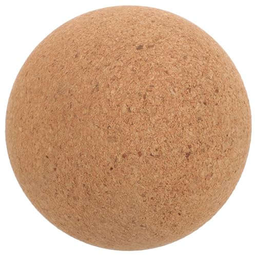 ORFOFE Pelota de Masaje de Corcho 6 CM para Fascia y Músculos Pelota Pequeña de Masaje Portátil para Yoga Espalda Cuello y Pies Alivio de Tensión Muscular Casa y Gimnasio