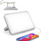 Sefitopher Faro LED Ricaricabile, 50W Faretto LED Ricaricabile, 7 Modalità Lampada da Campeggio, IP44 Impermeabile Multifunzionale Faretto a Batteria per Riparazione Campeggio Pesca Emergenza