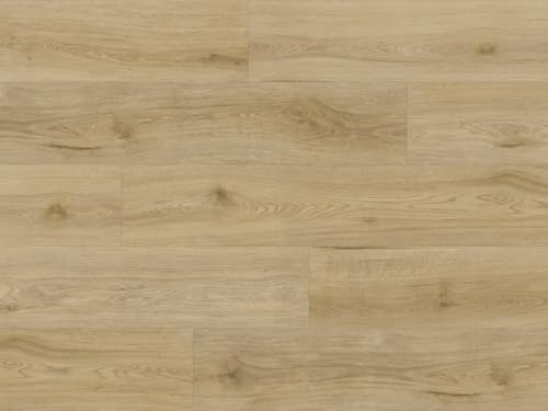 HPFloor Vinylboden selbstklebend, 2mm Eiche Carrara, PVC Bodenbelag selbstklebend, für Feuchträume, selbstklebende Bodenfliesen Küche, Vinyl Fliesen selbstklebend, pflegeleicht, strapazierfähig.