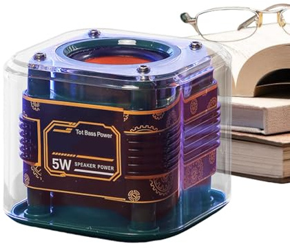 Enceinte Intelligente, Caisson de Basses Portable pour la Maison, l'électronique Grand Public pour Douche, Plage, Cour, vélo, Voiture, Garage, Chambre à Coucher, randonnée