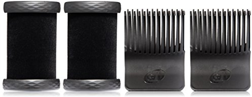 T3 Bigodini termici volumizzanti LUXE (2 ct.) per volume, corpo e lucentezza che durano nel tempo, compatibile solo il set di bigodini termici volumizzant