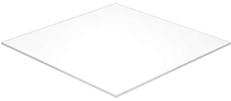 Falken Design Aluminum Sheet - Durable, Lightweight White Matte 24 x 24 - 1/8Thick ACM Panel for Signage, Indoor/Outdoor Use, Wall Cladding & Architecture - Weather-Resistant ACM Board