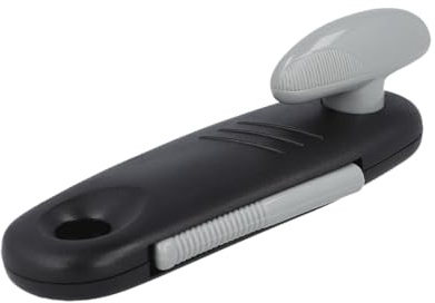 EUROHOME Dosenöffner manuell mit einfacher Bedienung - Multiöffner - Büchsenöffner mit Sicherungsknopf - Sicherheitsdosenöffner 15,5 cm mit rostfreiem Edelstahl - Manueller Deckelöffner