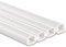 HAMA | Canal para Ocultar Cables (Organizador de Cables, 4 Piezas, Autoadhesivo, 100 x 1,1 x 1 cm, PVC) Color Blanco