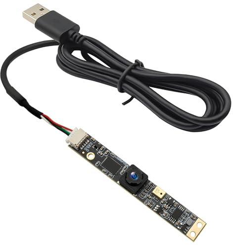 Svpro 8MP USB Caméra Module Avec Microphone - Grand Angle Focus Fixe 4K Pour Graveur Laser Embarqué UVC Webcam Board - Petite Caméra de Sécurité Pour PC, Raspberry Pi