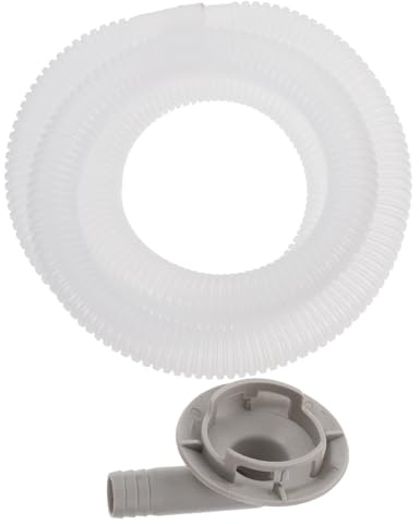 Alipis Ensemble De Raccords De Tuyau De Vidange Climatisation 40 Mm Adaptateur Coudé Avec Joint En Caoutchouc Et Tuyau Transparent De 3 Pieds Pour UnitéS De Climatisation Split Et FenêTre