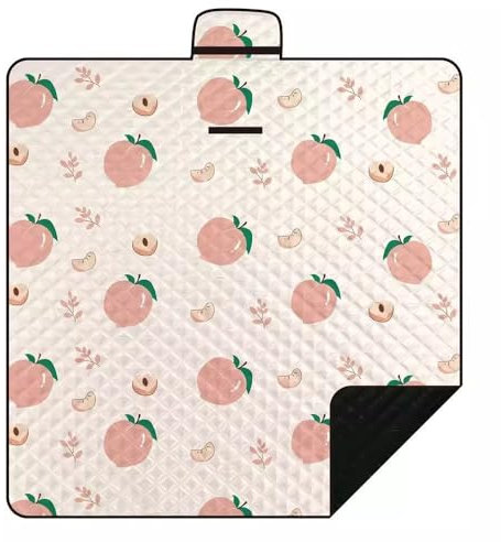 MXMZSRTH Picknickmatte Picknickmatte, Rasenmatte, Strandmatte, Camping, Outdoor, tragbare Bodenmatte(Style 2,2x2m)