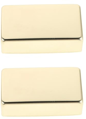 Mobestech 2 Piezas Funda para Pastilla de Guitarra Soporte de Puente Protector de Guitarra Accesorios Marco Metálico Anillo de Montaje Tapa Superior