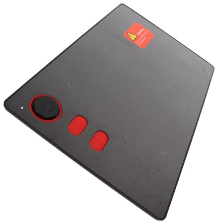 HUSHUI Tablette de Dessin Graphique, Bloc de Dessin Numérique avec Stylet sans Batterie à 8192 Niveaux et Boutons Personnalisés, pour OS X