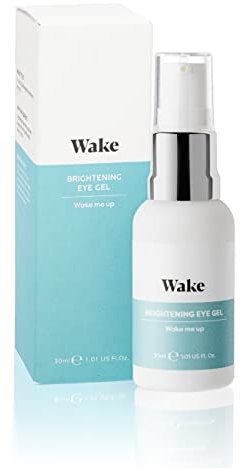 Wake Skincare Eye Gel - Hydrating Eye Serum for Dark Circles, Puffy Eyes, Eye Bags - 30ml Eye Bags Remover - Anti Ageing Eye Cream - Under Eye Cream Dark Circles, Eye Cream Anti Aging
