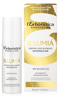 L'Erboristica Athena's - Illumià – Anti-Falten-Creme aufhellend und depigmentierend mit Vitamin C – 30 ml