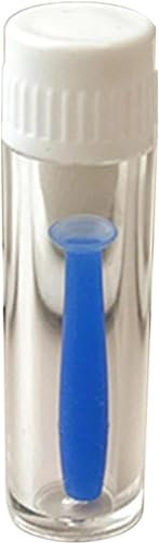 Strumento per la rimozione delle lenti a contatto in morbido silicone blu per lenti morbide e dure, accessorio multiuso per lenti a contatto morbide, comoda cura delle lenti a contatto