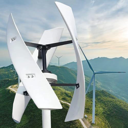 TPTAWF 220v,5000W Windmill Generator,Wind Turbine Generator Kit,3 Blades Wind Turbine Kit,Maglev Wind Turbine,Nature Power Systems