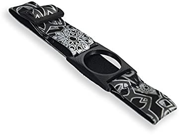 Dia-Style, brazalete para sensor Freestyle Libre 2. Banda elástica para el sensor de glucosa en sangre CGM FSL (M (26-33 cm))