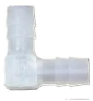 5Pcs Right Angle Plastic Hose Connector Plastic Pagoda Elbow Hose L-shaped Connector Garden Irrigation Fish Tank Aquarium(12mm 5Pcs)