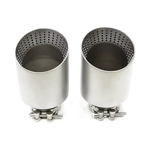 Auspuff Endrohre Für GTI Für Golf 7 Für MK7 Auspuffspitze 1 Stücke Matte Auto Schalldämpfer Spitze Auspuffspitze System Rohr 57mm 60mm Einlassdüse Endrohrblende(ID54MM OD89MM)