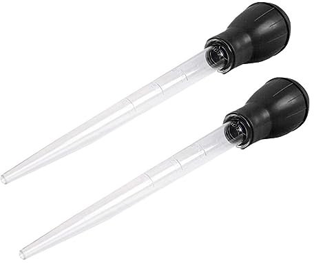 COSMEVIVI 2pcs Manual Fish Tank Cleaner Sewage Absorber Aquarium Cleaning Tool Tpr Safe Easy Water Change