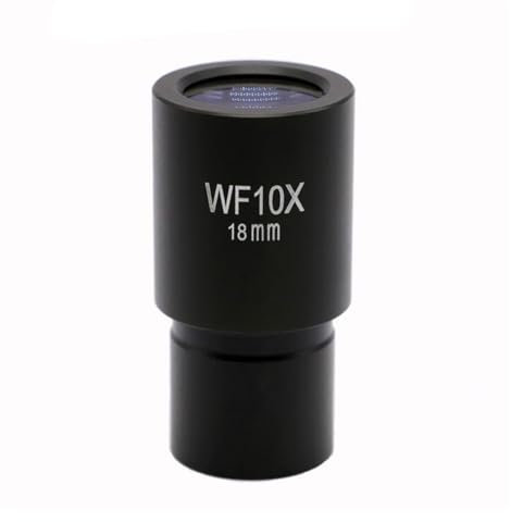 Mikroskop WF10X/18mm 23,2mm Mikroskop Weitfeld Okular Objektiv Microscopio for Biologische Mikroskop(1PCS without reticle)