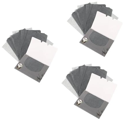PACKOVE 3000stücke Gesichtsöl-löschpapier Bambusaktivkohle Und Hautfreundlich Für Fettige Gegen Überschüssiges Öl Doppelseitiges Design