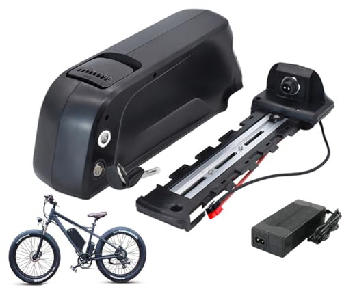 HJGHY Anderson,48V 8Ah, Batterie Lithium de Remplacement pour Moteur de vélo électrique, 36 V 12 Ah, 15 Ah, 17,5 Ah, avec Chargeur, Compatible avec Les vélos électriques.