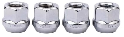 Bulloni per Dadi Ruota per Auto Cougar 1998 1999 2000 2001 da 19 mm, bulloni M12 X 1,5