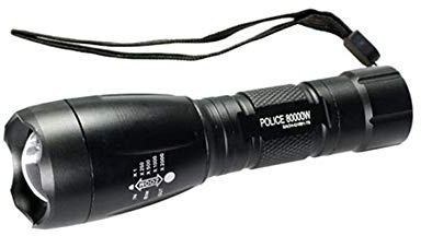 Vetrineinrete® Torcia led ricaricabile tattica ad alta potenza con zoom attacco fucile e controllo remoto pila militare per caccia campeggio ciclismo softair pesca BL-Q1891 C28