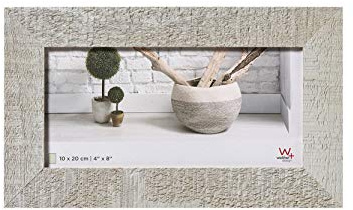 walther design Marco de fotos gris claro 10 x 20 cm Home Marco de madera HO120X