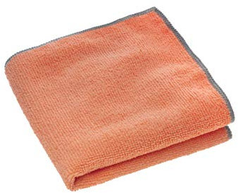zilofresh zilotex G00072 Das Schuhputztuch, 30 x 30 cm, orange, Poliertuch aus Mikrofaser für beste Ergebnisse bei der Schuhpflege