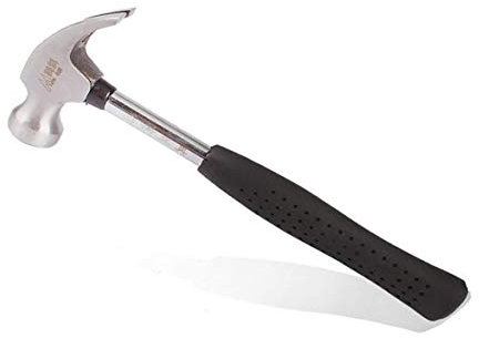 Mini marteau arrache-clou avec manche en caoutchouc 160 mm 113,4 g