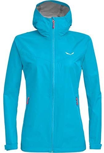 SALEWA Giacca Puez (Aqua 3) Power-Tex da donna, Blu, XS