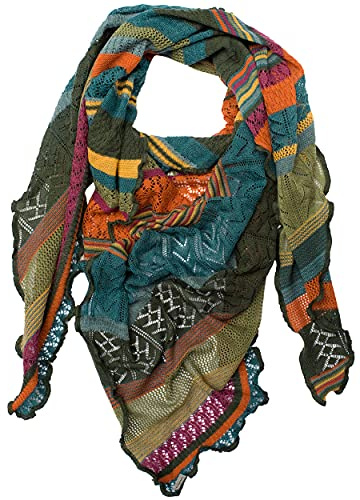 Invero, Merino Dreieckstuch/Schal Kyra, 100% Wolle (Harmony)