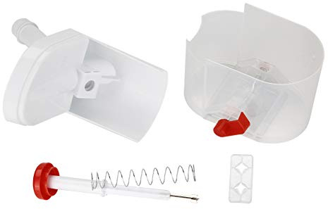 Strumento per Rimuovere Semi di Uva in Plastica con Contenitore, Gadget per Frutta da Viaggio per la Casa