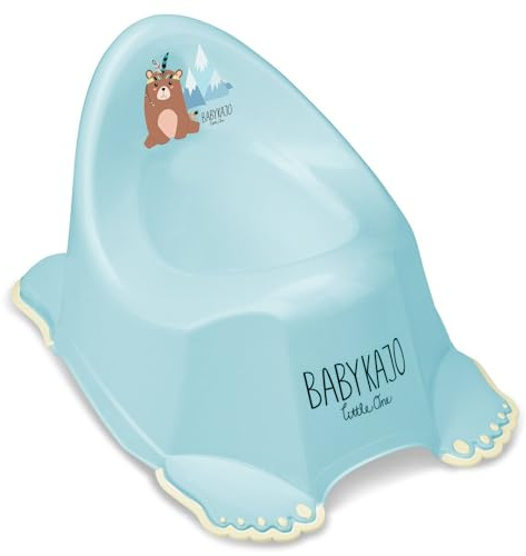 Babykajo Kinder Töpfchen mit TÜV Rheinland zertifiziert! Baby Töpfchen mit Anti-Rutsch Beschichtung - Potty mit Griff zum einfachen Ausleeren! Perfekt für das Töpfchentraining!