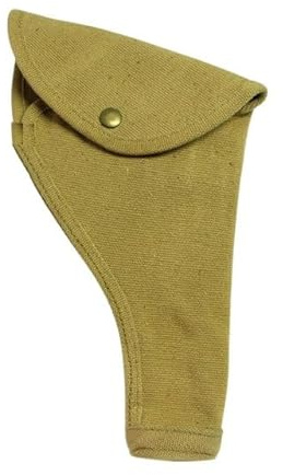 Generic Webley Revolver Holster .455 British Army Canvas Khaki