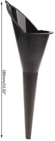 MISUVRSE Entonnoir de voiture 26/28 cm pour remplissage d'huile Entonnoir de voiture