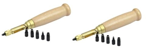 KONTONTY 12piezas Sacabocados De Automático Herramienta De Perforación Manualidades y Accesorios De