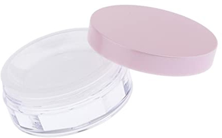 Leere Make-up-Make-up-Behälter, 10 g, für loses Puder, Kosmetik, Rouge, Glitzer, Rosa
