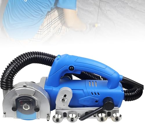 Nicvrea Herramienta Eléctrica para Quitar Lechada de 1200 W - Removedor de Lechada de Azulejos de Alta Velocidad de 9000 RPM para Una Limpieza Eficaz de Suelos y Rejuntado de Bricolaje D