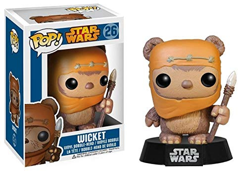 STAR WARS Wicket - Vinyl Bobble-Head 26 Funko Pop! Standard