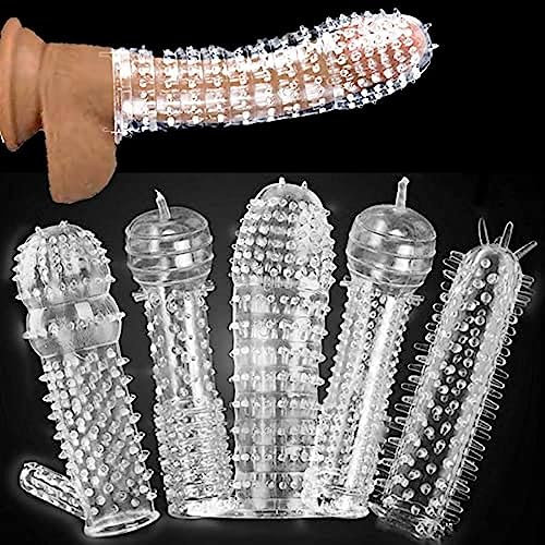 Squisiti 5 Diversi Modelli Di Maniche in Silicone Trasparente per Uomo Ṥvilûppâtorè Mán&icá del Pè&nè Po&mpâ Ingrânðimènto Âllûngâmènto â Vûoto Ûomo Pè&niṥ Pûmp Èxtènðèr Ṥlèèvè