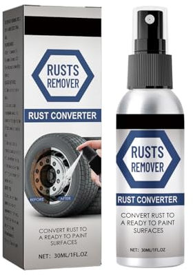 Spray per Rimuovere la ruggine,Antiruggine per Metallo,Antiruggine per Auto,Spray Antiruggine per Auto,Convertitore di Ruggine Multifunzionale per Metallo,Antiruggine Multiuso,Spray antiruggine