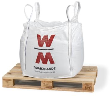 feuergetrockneter Rasensand 0,2-2mm | Quarzsand zum Rasensand | Rasensand für Tropdressing und Aerifizieren | (500 kg)