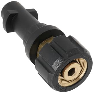 eMagTech 1 st M22 x 1,5 högtryckstvätt bajonettadapter mässingsadapter reservdelar för högtrycksslangar kompatibel med Kärcher K-serien